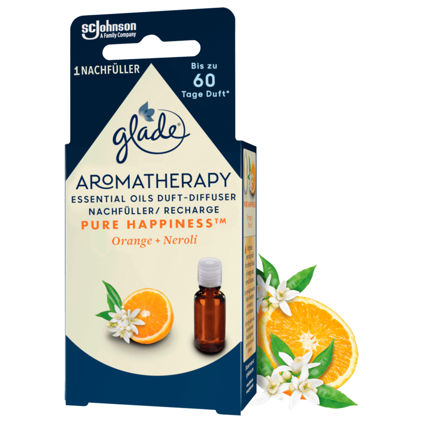 Glade Aromatherapy Duft-Diffuser Nachfüller Pure Happiness 17,4ml